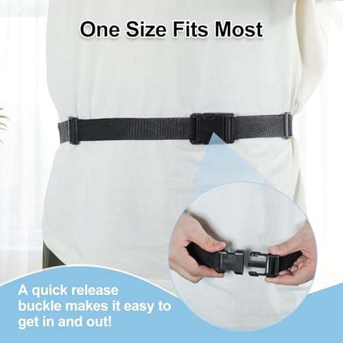 VOCOSTE Hairdresser Scissor Bag, Barber Canvas Waist Pouch, Professional Hairdressing Tools Storage Holsters with Waist Belt, Leopard Black — view 6