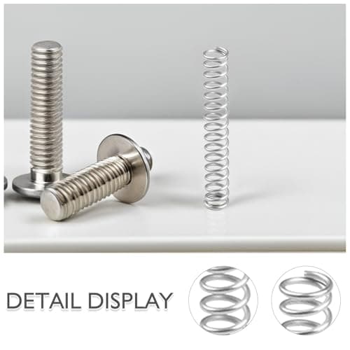 15pcs Nutcracker Spring Replacement Silver Stainless Steel — view 3