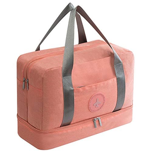 Kaxich Sports Bag with Shoe Compartment Waterproof Travel Bag Large Capacity Handbag for Men and Women