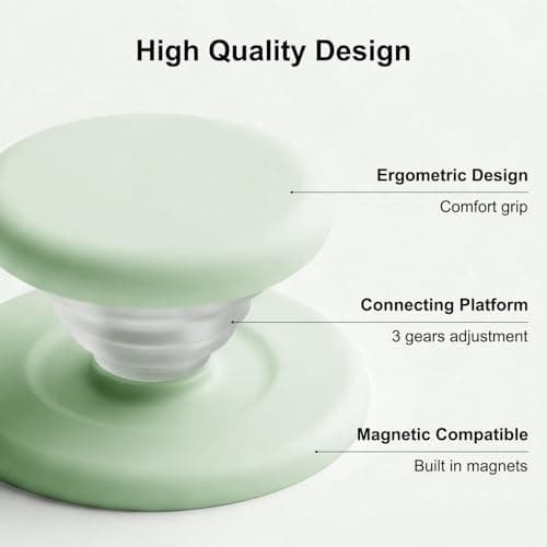 MOROCK Grip for Kindle with Kickstand and Magnetic Stand, Matcha Green — view 2