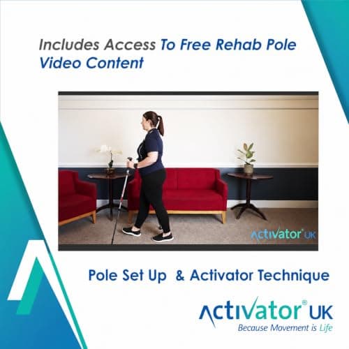 Activator XL Travel Rehabilitation Poles for Parkinson’s, arthritis, balance disorders, spinal stenosis and post-op hip or knee recovery. Designed for taller, heavier users and frequent travellers. — view 4