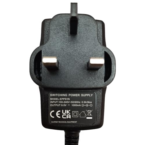 EPPS Power Supply for ROLAND P-55 SOUND Canvas MIDI Adapter UK 9V — view 2