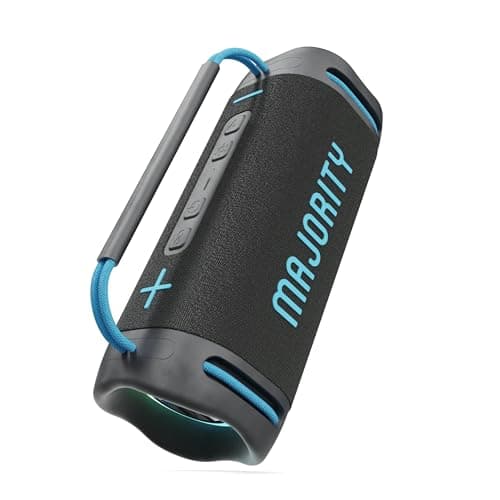 MAJORITY Move 4 Portable Bluetooth Speaker Wireless | Dynamic LED Effects