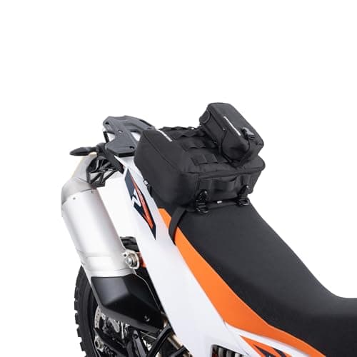 Oxford Nomad 1L Utility Pouch OL583 | Motorcycle Adventure Bike Lightweight Modular Luggage System, Black — view 5