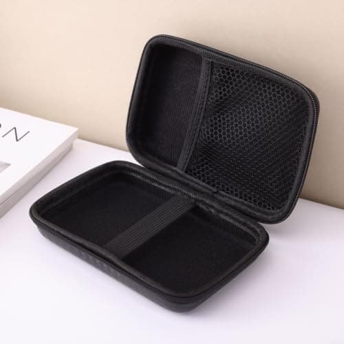 RiseNova EVA Headphone Storage Case, Carbon Fiber Hard Shell