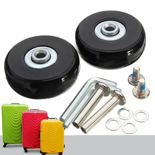 BOYANDM Travel Bag Wheel Accessories Noise Frees Easy To Replace Luggage Spare Wheel With Tool Upgrades For Students & Family Suitcases — view 2