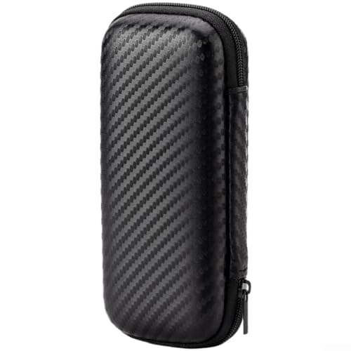 Kivivaka Portable Hard Drive Case Shockproof EVA Shell - Tech Pouch for Cables and Earphones - Travel Accessories Organizer 15x7x3cm — view 4