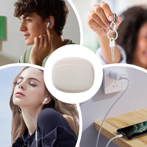 Earphone Storage Case | Compact Silicone Bag For Earphones, Cables & Small Accessories: Travel Friendly Organizer For Handbags, Backpacks And Pockets, — view 5