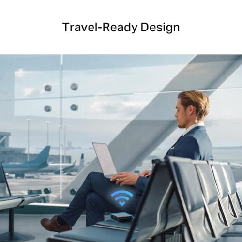TP-Link TL-WR1502X AX1500 WiFi 6 Travel Router, Dual Band VPN Router, WAN/LAN/USB Port,VPN Server and Client,Type-C Power Bank Port,Hotspot/Access Point/Range Extender Suitable for Hotel, Business — view 3