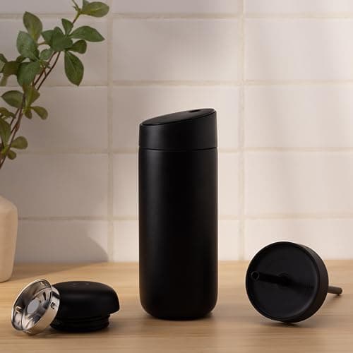 Fellow 3-in-1 Travel Mug 16 oz, Ceramic Lined Coffee Cup, Leakproof — view 5