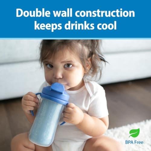 Dr. Brown's 10 oz/300 mL Insulated Straw Cup, 1-Pack — view 5