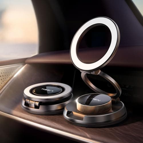 LISEN for iPhone Car Holder |All-Metal| Magsafe Car Mount