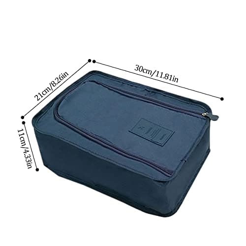 Shoes Storage Bag,Forreen 6 Pieces Travel Shoe Bags Travel Organiser Packing Bags Portable Dustproof Waterproof Shoes Storage Bags with Handle for Clothes Cosmetic Shoes — view 4