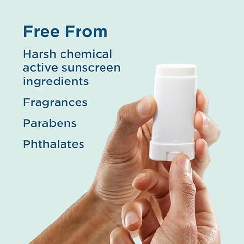 BLUE LIZARD Sensitive Mineral Sunscreen Stick - No Chemical Actives - SPF 50+, 0.5 Ounce — view 6