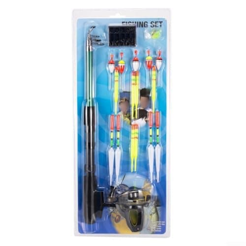 Vasiumic Telescopic Fishing Rod and Reel Combos Kit with Hooks Gear Set for Beginners Adults Travel Fishing Pole Equipment Starter Package Lightweight Collapsible Design — view 5