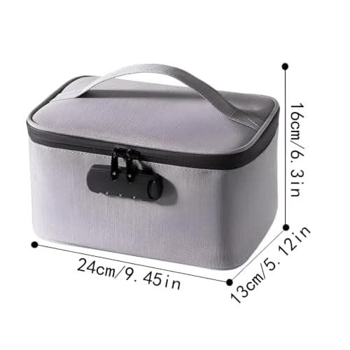 Large Capacity Travel Organizer Pouch, Travel Shockproof Carrying Case For Passport Cash Credit Cards Earphone Watch — view 2
