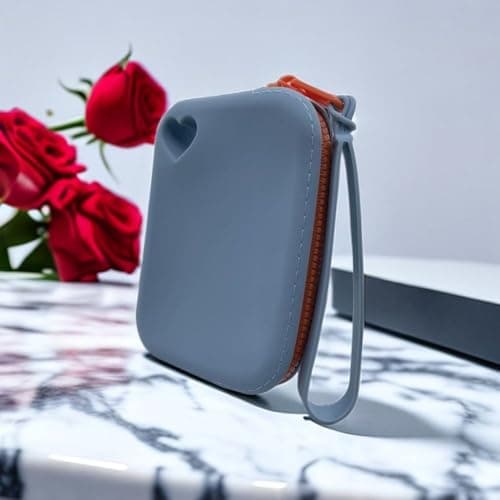 Small Silicone Makeup Bag,Small Coin Purse with Handle Portable Zipper Storage Pouch for Home Travel Organization — view 3