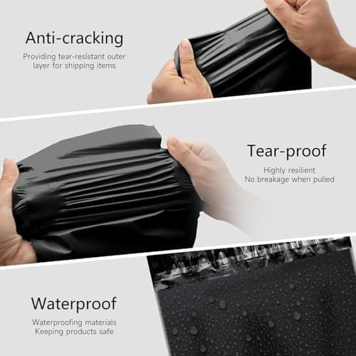20Pcs Self-Seal Postage Packaging Bags - 12 x 16" Parcel Bags for Clothes & Shipping, Tamper-Proof — view 4