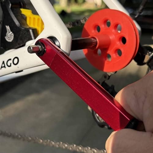 Prestacycle PocketRatchet Lite – 27% Lighter Pocket Multi-Tool | Compact Reversible Ratchet with 8 Double-Ended Bits Stored in Handle | Heavy-Duty 30Nm Bicycle Tool | 1/4" Hex Bit Compatible — view 6