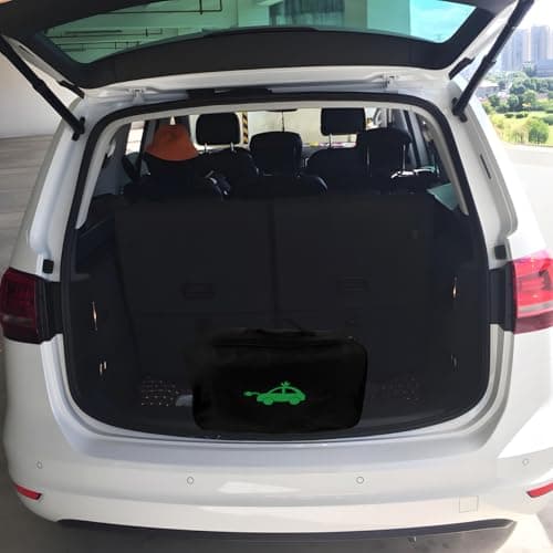 LALADEFIEE Ev Charger Storage Bag Portable Cable Organizer with Handle for Electric Vehicle Charging Outdoor and Car Trunk Use Rectangle Shape — view 4