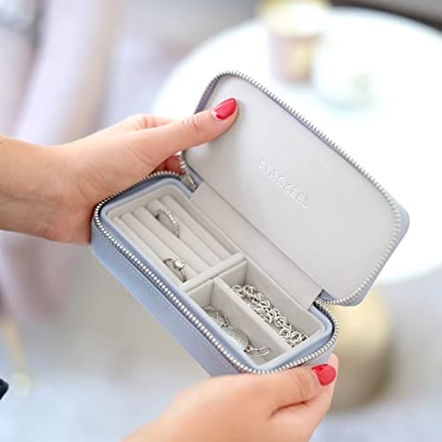 Stackers Lavender Medium Travel Jewellery Box — view 2