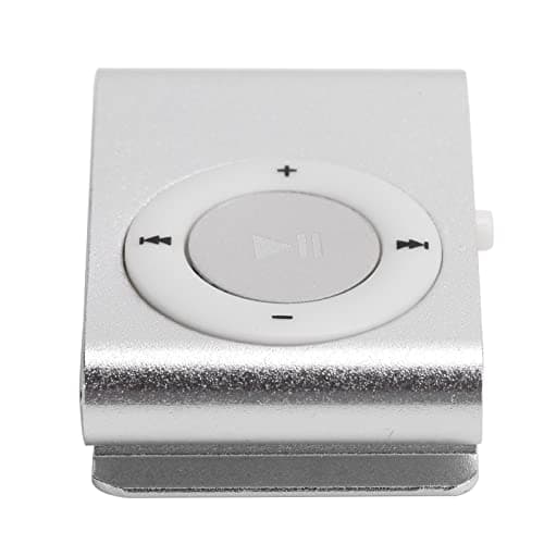 LUCKDANO budget-friendly Players Portable Portable Digital Music Media Player MP3 with Back Clip & Earphone, Lightweight Aluminum, 5-Hour Battery Life, Expandable Up to 8GB, Ideal for Sports &