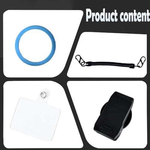Ysnzaq Magnetic Belt Clip Phone Holder with Anti-Theft Security Strap EYJ — view 6
