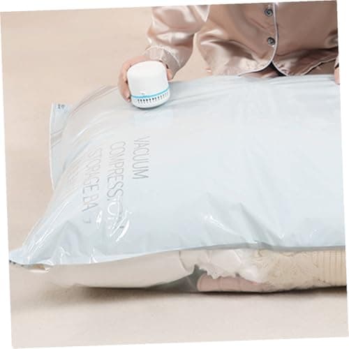 Vacuum Storage Bags Foldable Pa Pe White for Clothes Quilt — view 5