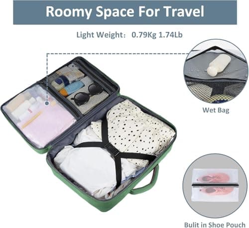 Taygeer Easyjet Cabin Bag 45x36x20 Underseat, Travel Backpack Women — view 4