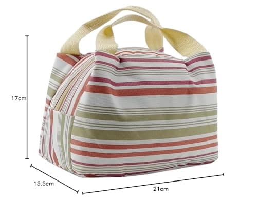 Vinsani Insulated Thermal Lunch Bag Portable Reusable Cooler Bag Unisex — view 4