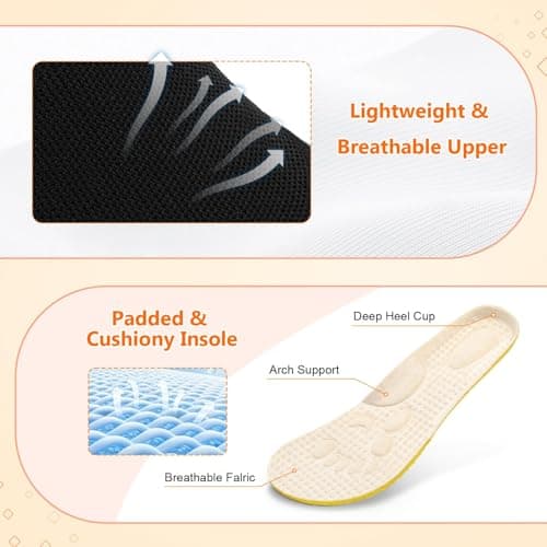 JIASUQI Barefoot Shoes Womens Wide Casual Walking Shoes Zero Drop Minimalist Sneakers with Adjustable Strap Slip on Clogs for Office Shopping Travel(Black 42,Size UK 8) — view 4