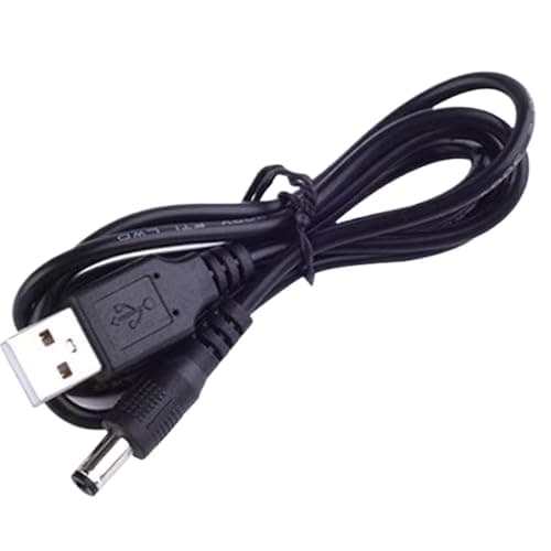 Voltage Step-Up Cable – USB To DC Plug Adapter, 5V To 12V Converter Wire, 5V To 9V, Mini Booster Connector | Portable Transfer Cord With Jack For Router, Table Lamp, Wireless Audio
