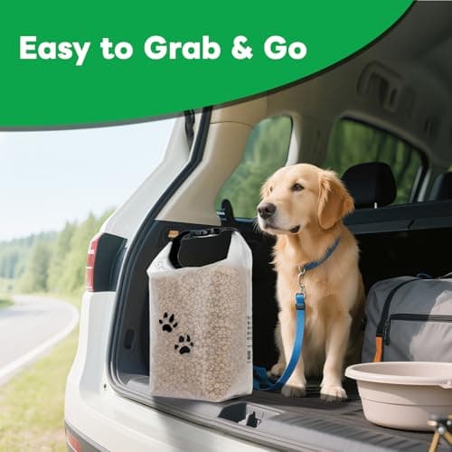 NursCare Dog Food Storage Bag with Roll-Top Closure, for Traveling, Camping, Boarding, 14 Cups, M. — view 5