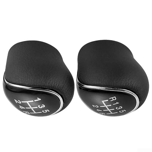 Alloy Shift Knob 3 Adapters 8-12mm Universal Fit(Black 6-speed R-left) — view 2