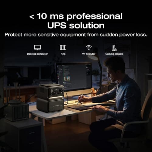 EF ECOFLOW Portable Power Station RIVER 3 Max Plus (Wireless), 286Wh — view 6
