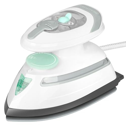 BEAUTURAL Mini Travel Steam Iron for Clothes with Dual Voltage