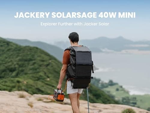 Jackery Solar Generator 100 Plus, 99Wh Power Station with 40W Solar Panel — view 2