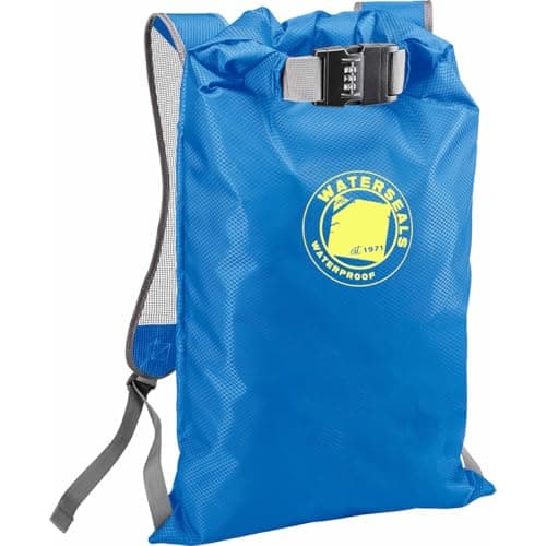 Lewis N. Clark Unisex's Waterseals Locking Backpack + Waterproof Bag, Teal, One Size