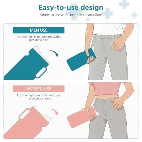 Newthinking Disposable Urine Bags, 850ML Emergency Camping Pee Bags Unisex — view 6