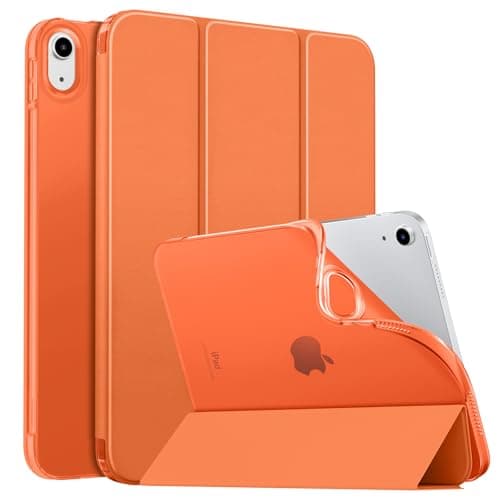 MoKo Slim Case for iPad (A16) 11th/10th Gen 2025/2022, Xingyu Orange