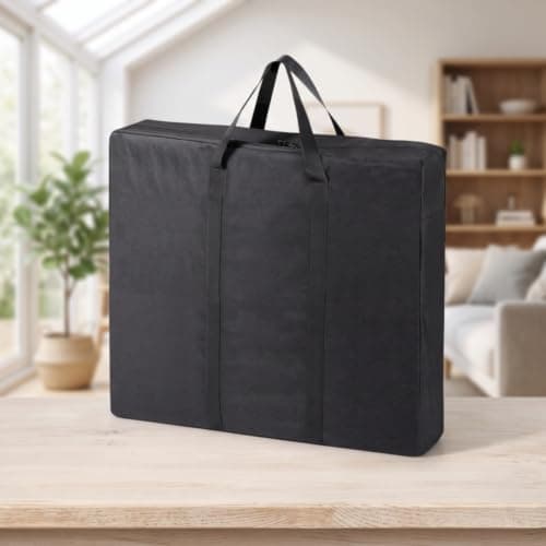 Llazsybz Industrial Storage Bag Folding Table Carrying Case Organizer With 600D Oxford Cloth Flat Flexible Shape Suitable for contractors conference transport 92x13x76cm — view 6