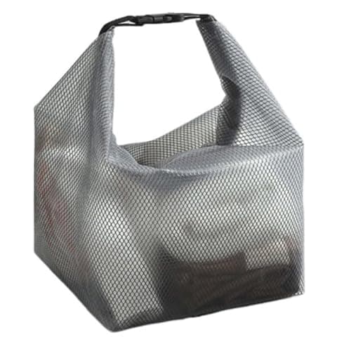 ZYHUI Toiletry Bag Waterproof Wash Bag Large Capacity Makeup Bag for Travel Portable Toilet Bags with Handle (Grey, L)