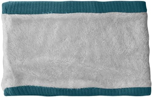 ATNKE Winter Warm Neck Gaiters Thicken Windproof Scarves Dust Face Mask Ski Circle Double Layer Fleece Lined Knit Scarf Gifts for Men and Women/Olive Green — view 4