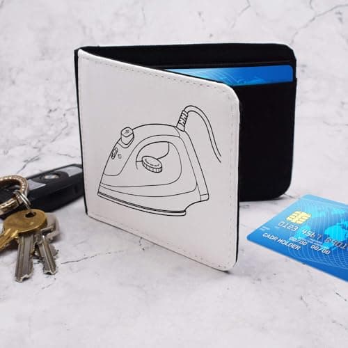 Azeeda 'Iron Outline' Slim Wallet/Cardholder (WL00039215) — view 4