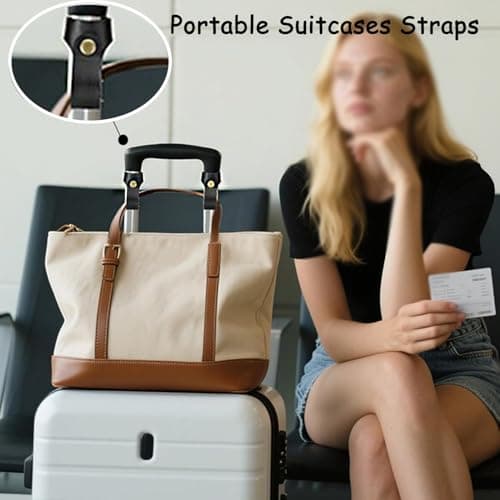 luggage straps for suitcases,abbcdtt Suitcase Straps for Travel(2 items) — view 6