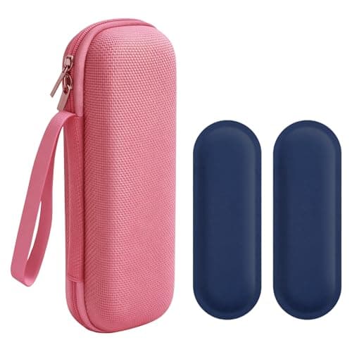 Zeeorymn Insulin Cooler Travel Case with 2 Ice Packs,Portable Diabetic Medication Cooler Organizer Bag,Monjaro Insulin Pen Case for Diabetic Supplies for Diabetic Needles Injection Pen Storage(Pink)