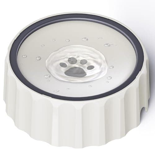 Non Spill Dog Water Bowl, Slow Drink No Slip Splash-Free Pet Water Bowl with Large Capacity Vehicle Carried Pet Water Water Bowl for Dogs and Cats Puppy, 2L/70oz