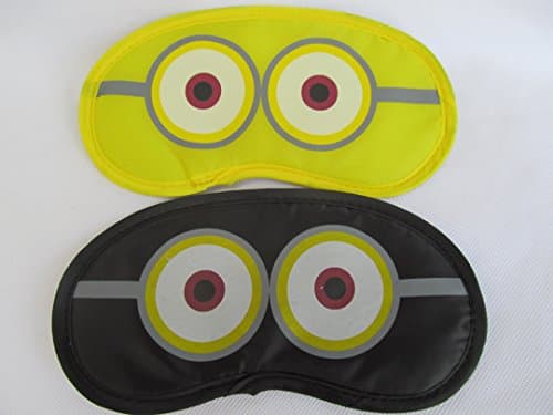 Fat-catz-copy-catz Quality Kids Adults Novelty Eye Sleeping Travel mask Cover Shade (Yellow Minions mask) — view 2