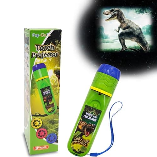 Pup Go Dinosaur Torch and Projector for Kid, Dinosaur Toys for Boys Age 3-7