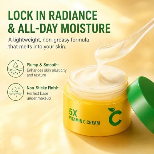 9PCS Vitamin C Skincare Set & Facial Kit for Outdoor & Beach,Travel Size Skincare Set with Cleanser,Moisturiser,Eye Mask & Sunscreen SPF 50,Brightening Age-Defying Gift,Hydrating Glow,Even Skin Tone — view 4